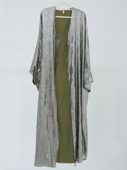 Elegant Open Abaya - Zoya - Nour Modesty