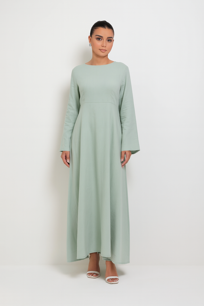 Alya Linen Dress