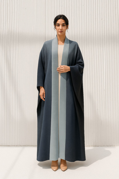 Ombre Pleated Abaya