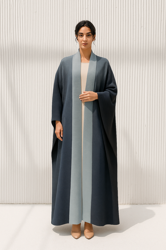 Ombre Pleated Abaya