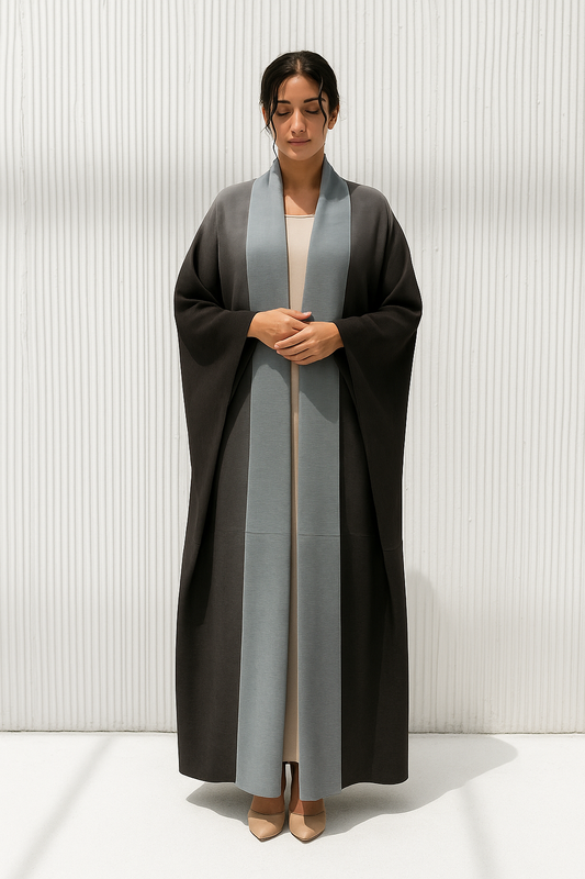 Ombre Pleated Abaya