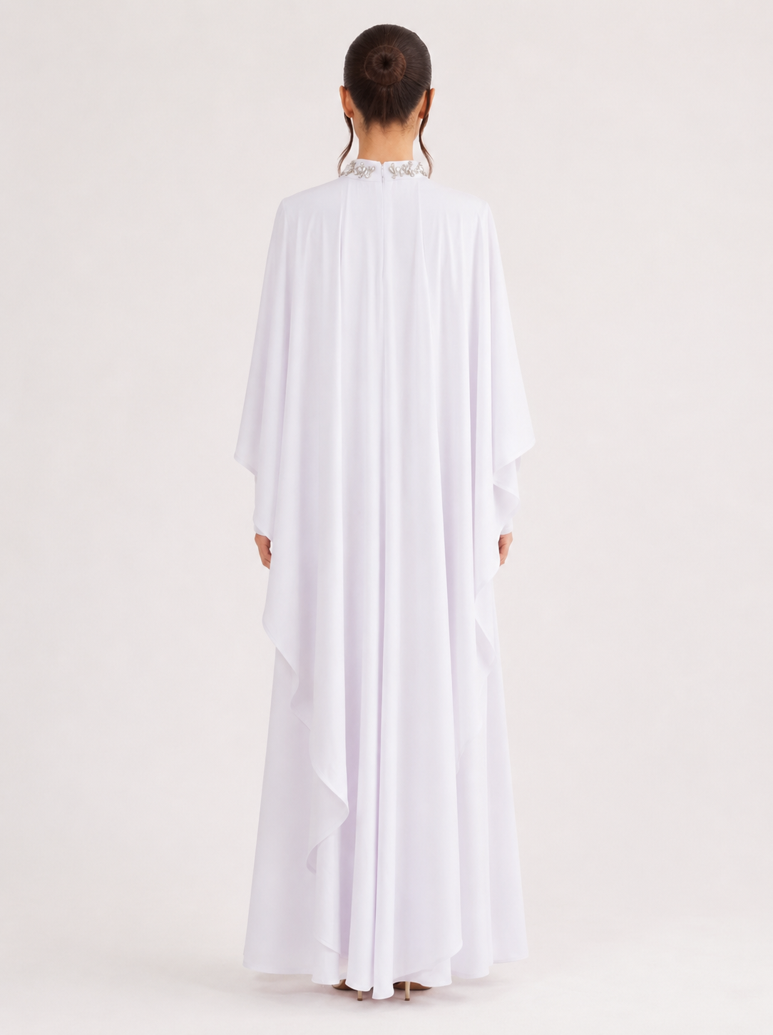 Elyse Cape Dress - Nour Modesty