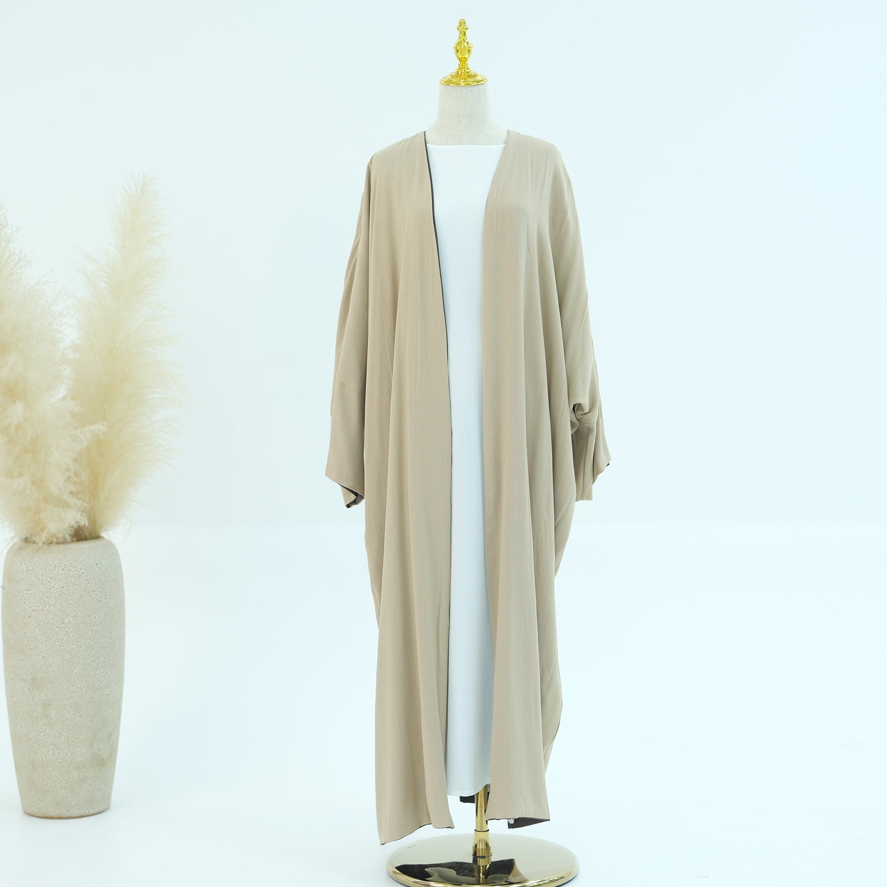 Reversible Linen Abaya - Nour Modesty
