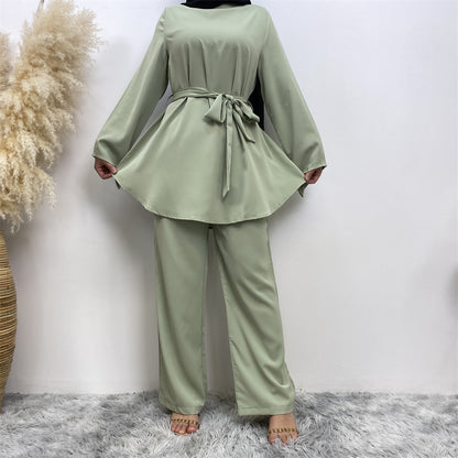Modest co ord set - purple
