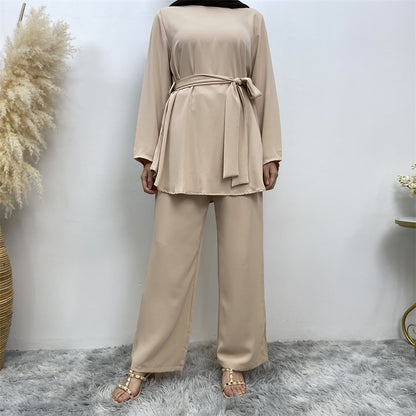 Modest co ord set - purple