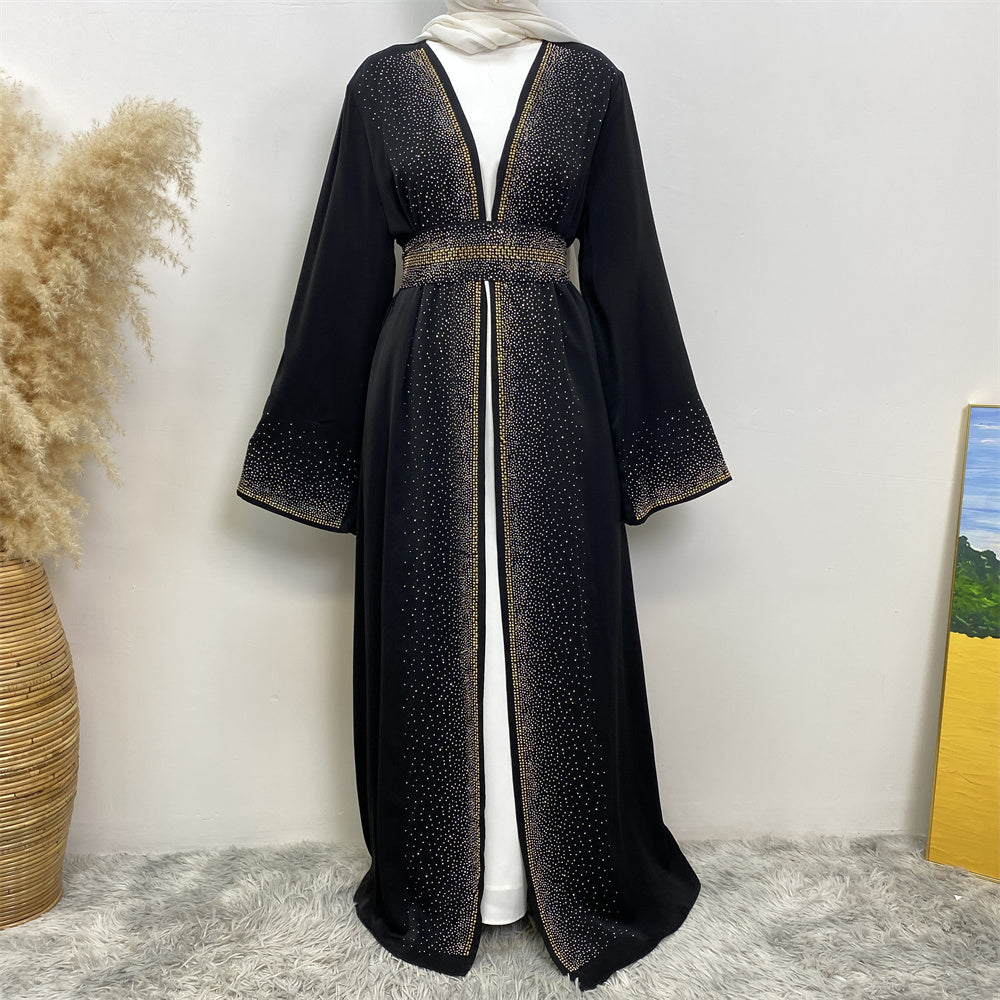 Luxury Rhinestone Abaya - Nour Modesty
