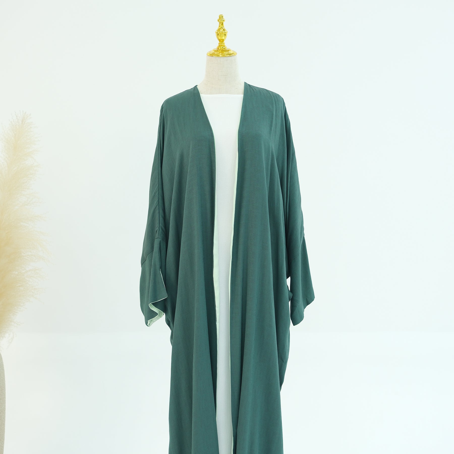 Reversible Linen Abaya - Nour Modesty