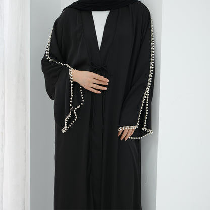 Luxury Silk Open Abaya