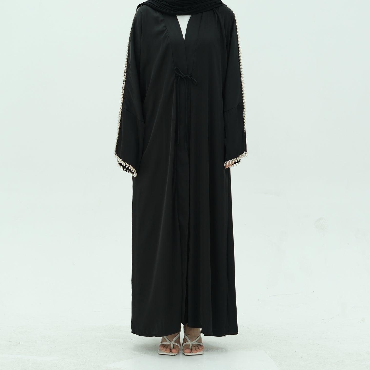 Luxury Silk Open Abaya