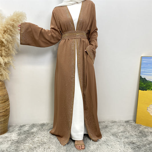 Luxury Rhinestone Abaya - Nour Modesty