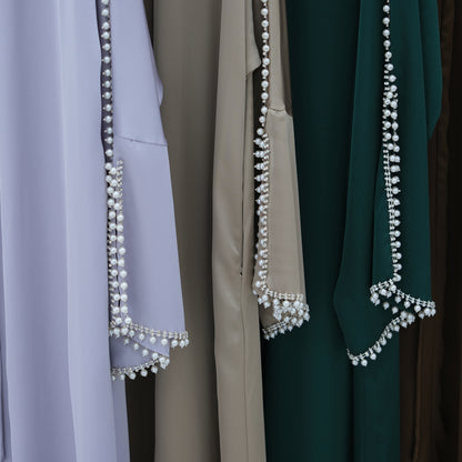 Luxury Silk Open Abaya