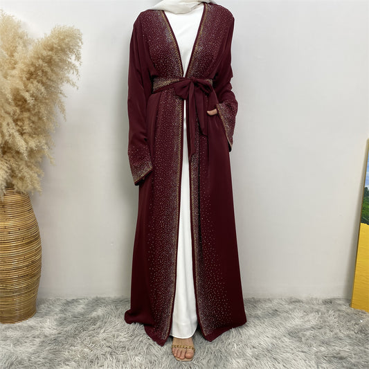 Luxury Rhinestone Abaya - Nour Modesty