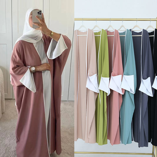 Elegant Open Abaya - Nour Modesty