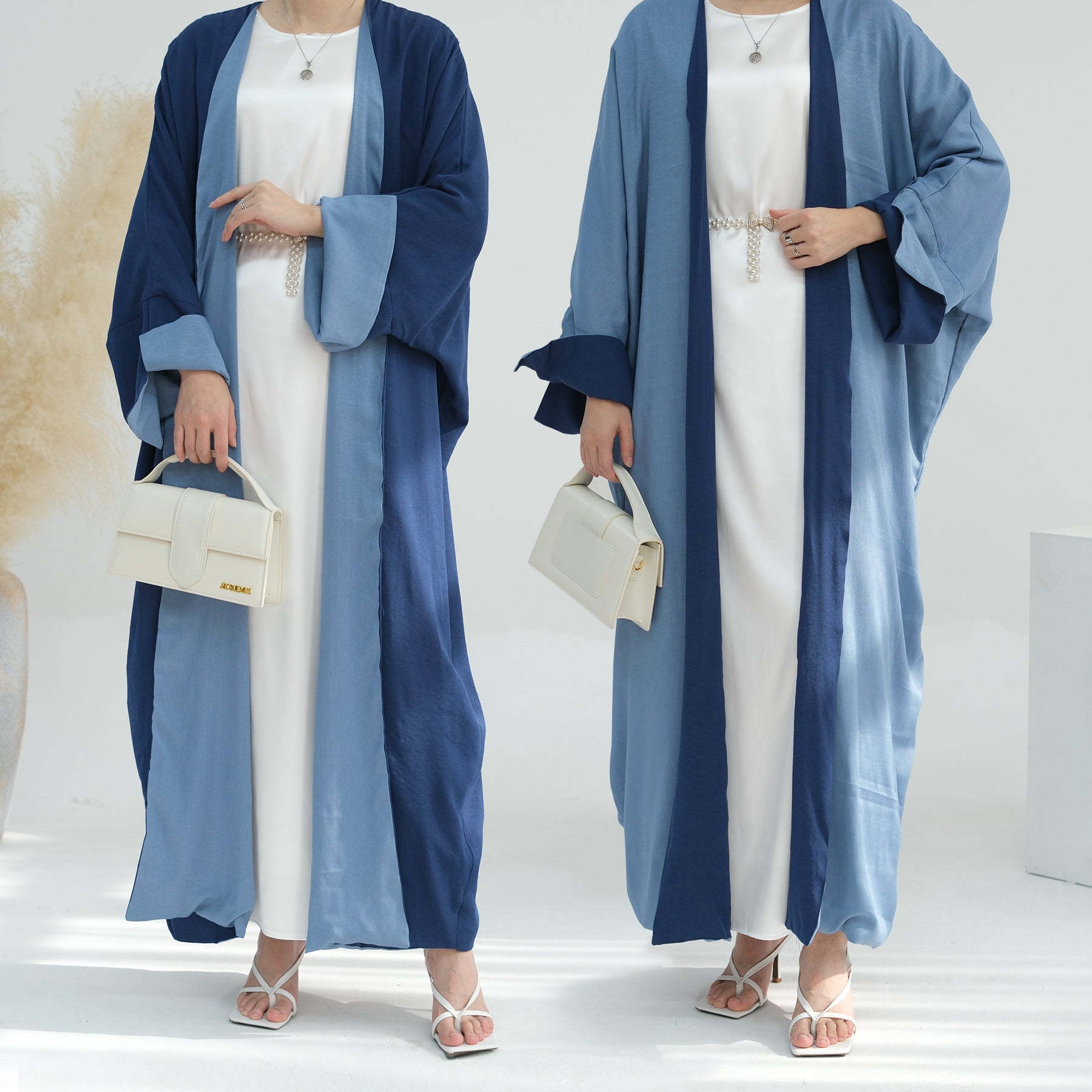 Reversible Linen Abaya - Nour Modesty