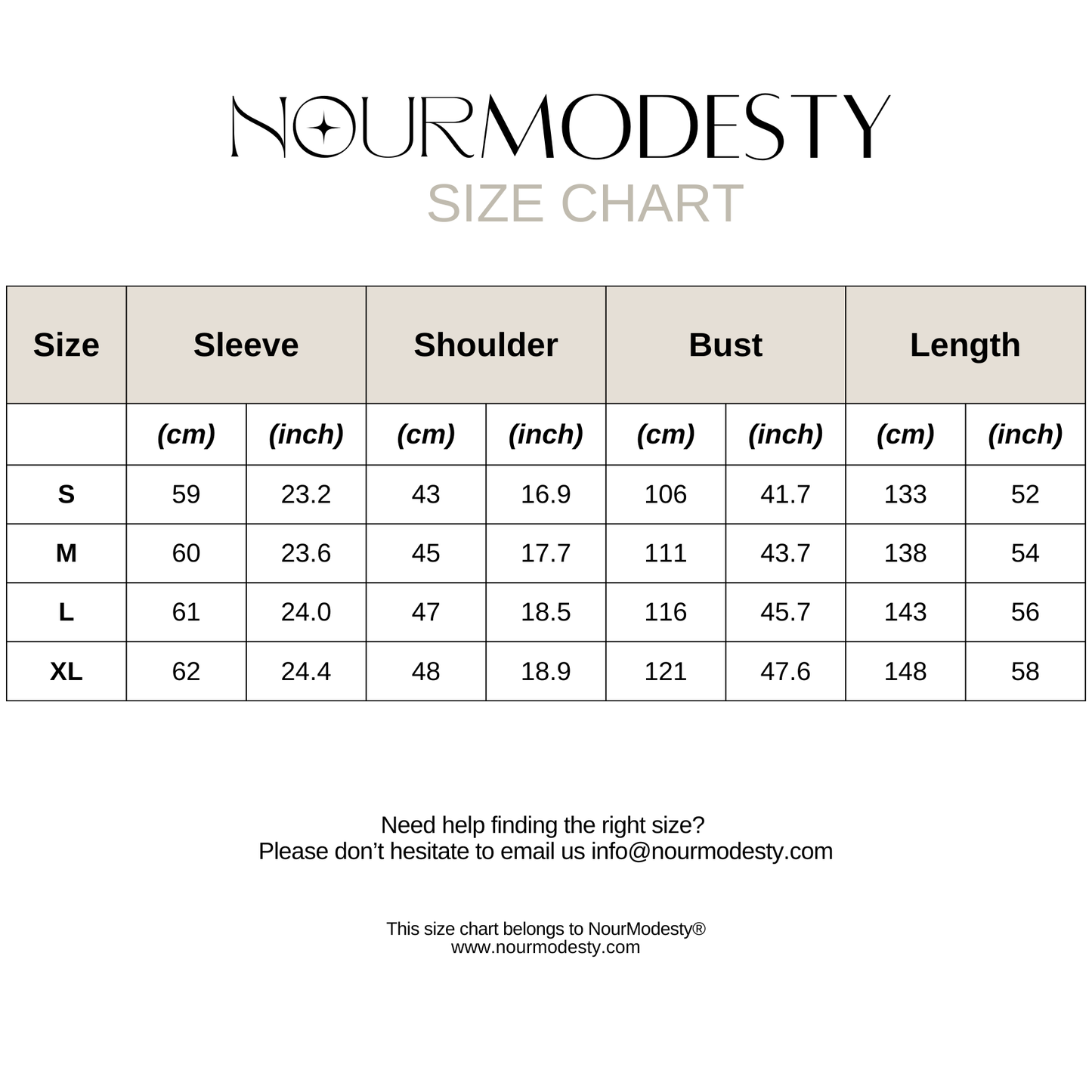 Bow Open Abaya - Brown - Nour Modesty
