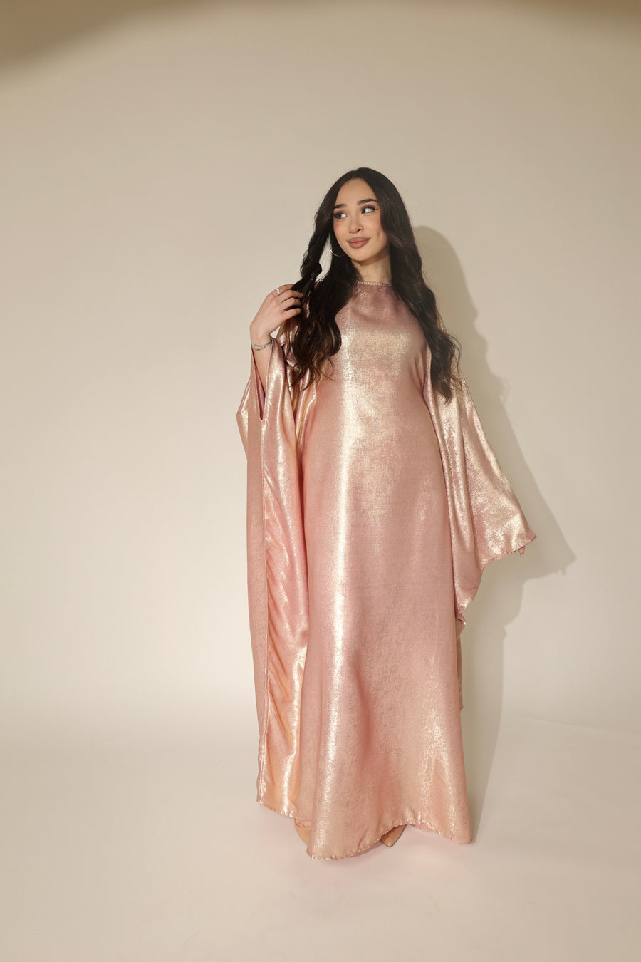 Luxury Butterfly Abaya Pink (Copy) - Nour Modesty