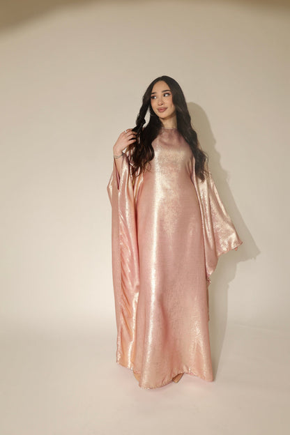 Luxury Butterfly Abaya Pink (Copy) - Nour Modesty