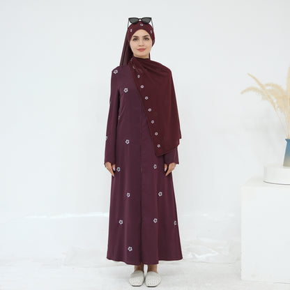 Aira luksus satin kjole