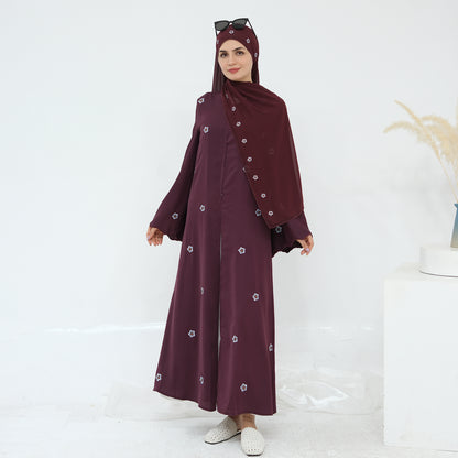 Aira luksus satin kjole