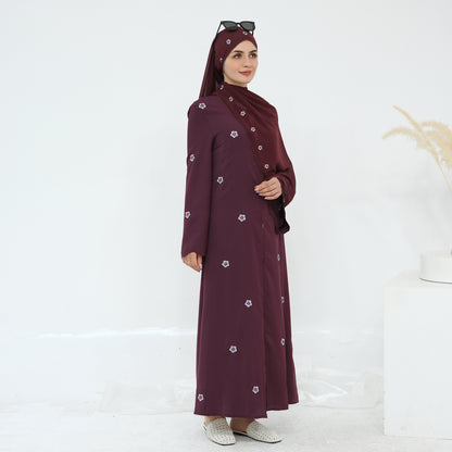 Aira luksus satin kjole