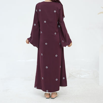 Aira luksus satin kjole