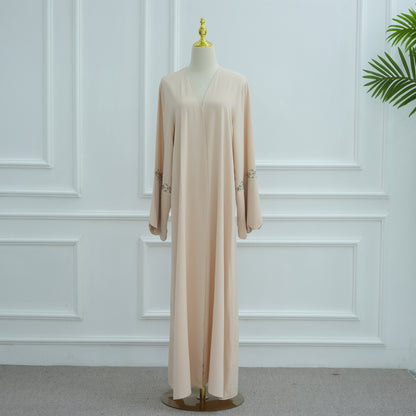 Green Abaya with Hijab Set