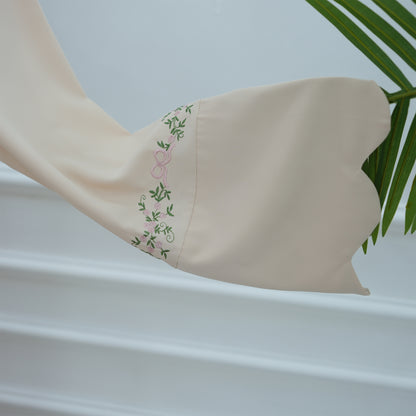 Green Abaya with Hijab Set