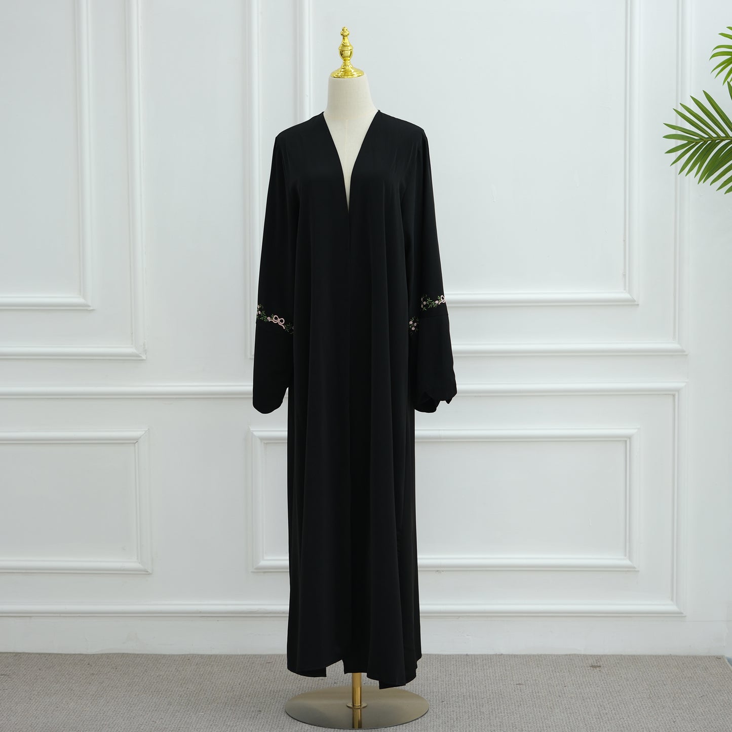 Green Abaya with Hijab Set