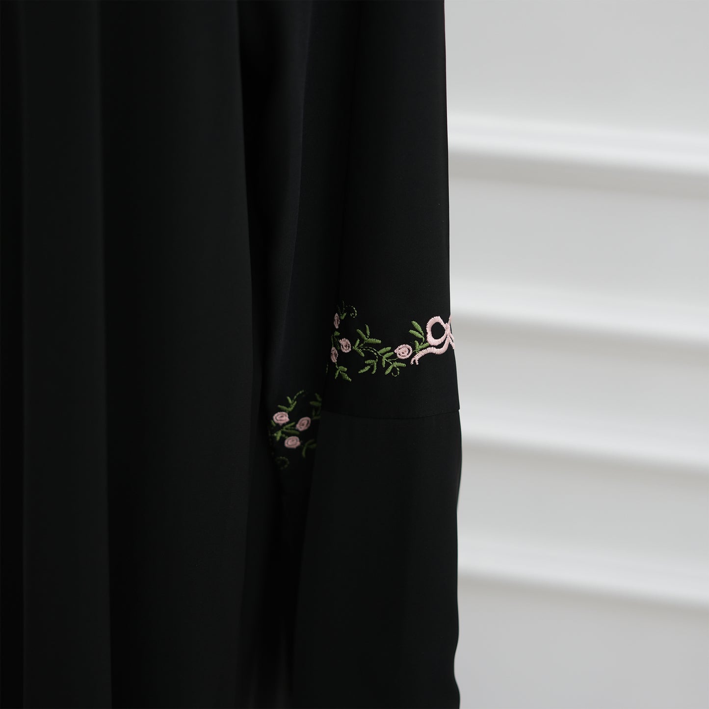 Green Abaya with Hijab Set