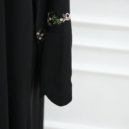 Green Abaya with Hijab Set
