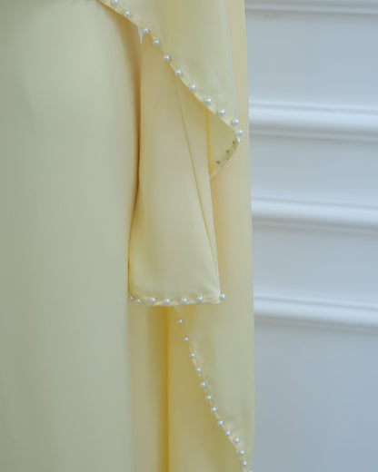 Shayla Modest Cape Dress