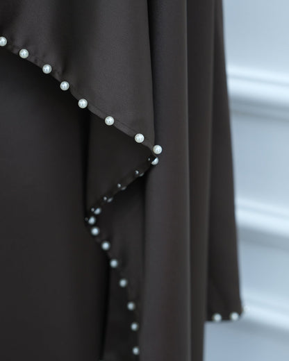 Shayla Modest Cape Dress