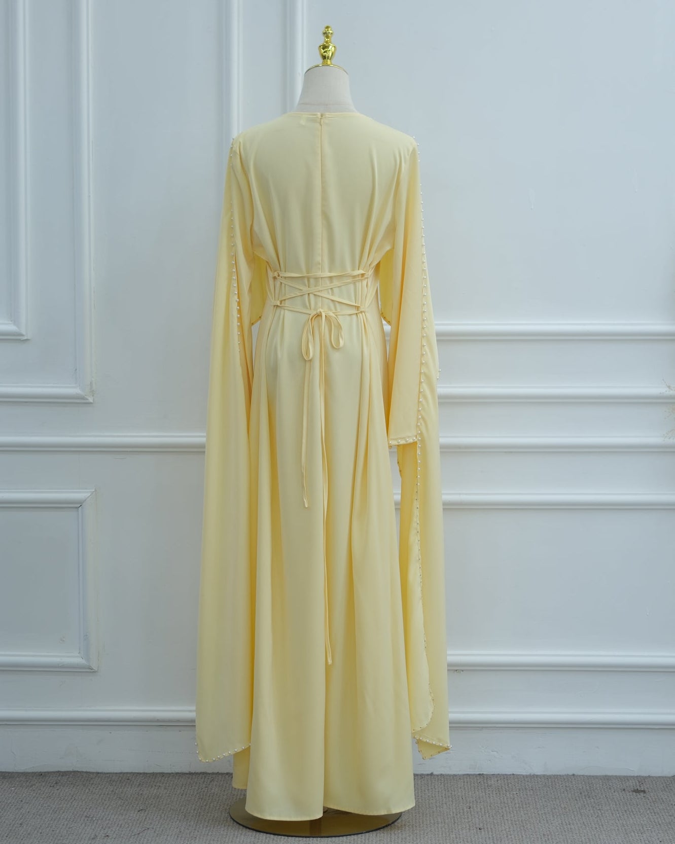 Shayla Modest Cape Dress