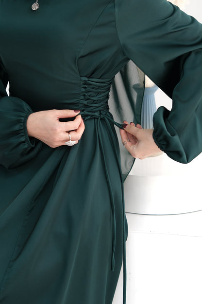 Ayah Satin Dress