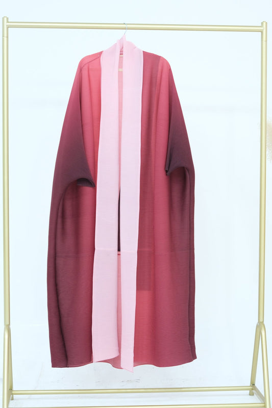 Ombre Pleated Abaya