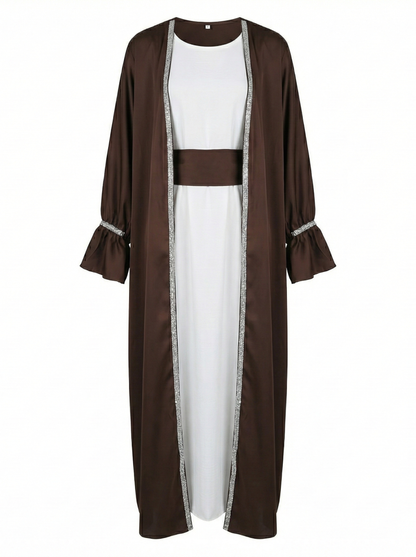 Luxury Abaya Set Green