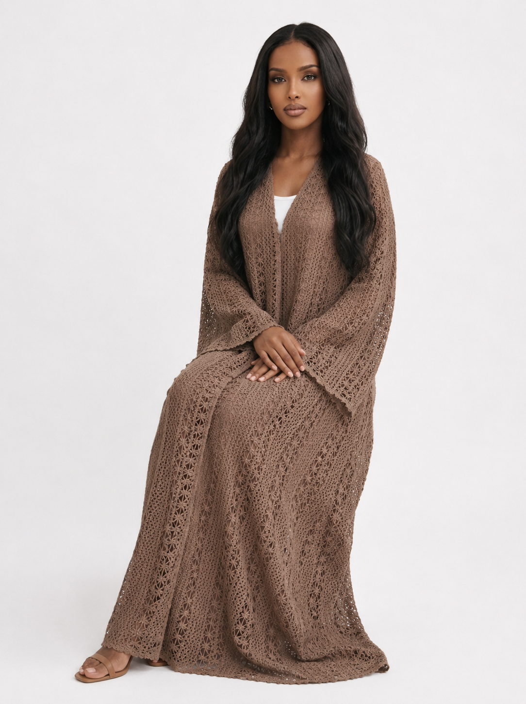 Nahla Knit Abaya
