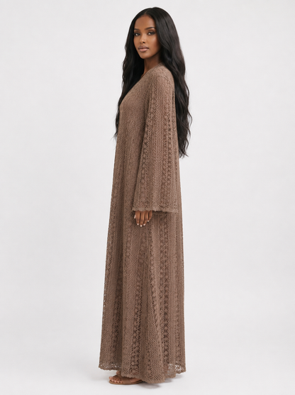 Nahla Knit Abaya
