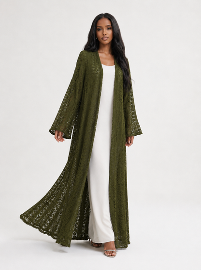 Nahla Knit Abaya