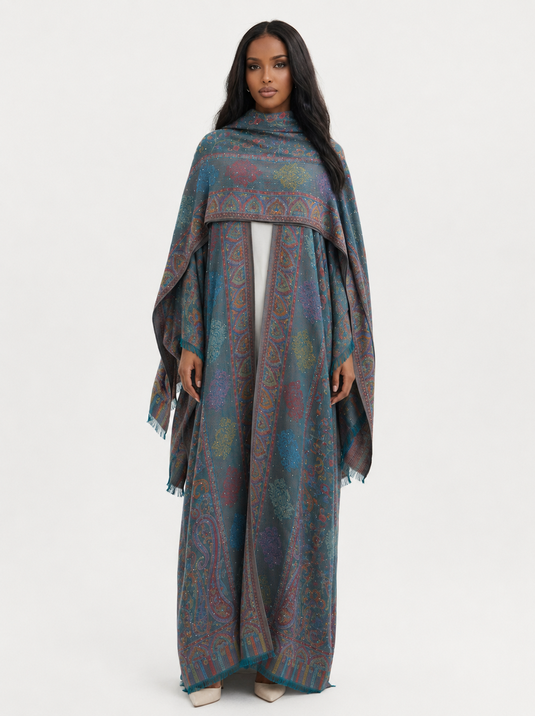 Pashmina Abaya Set