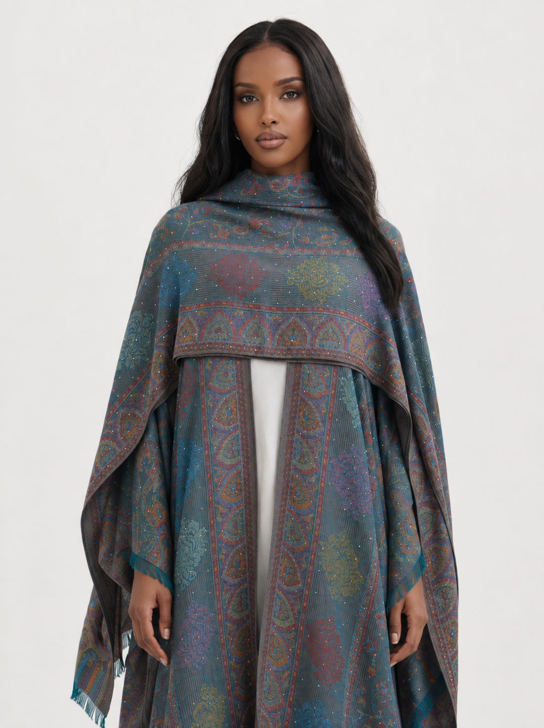 Pashmina Abaya Set