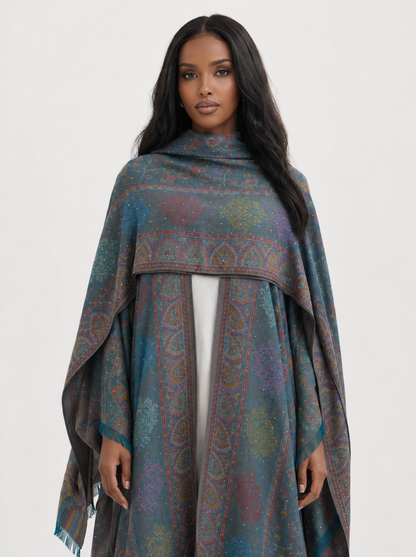 Pashmina Abaya Set