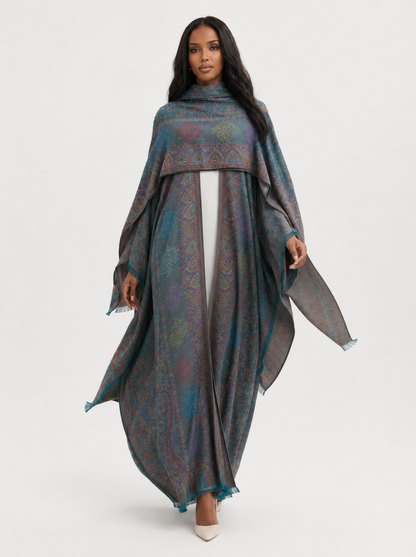 Pashmina Abaya Set