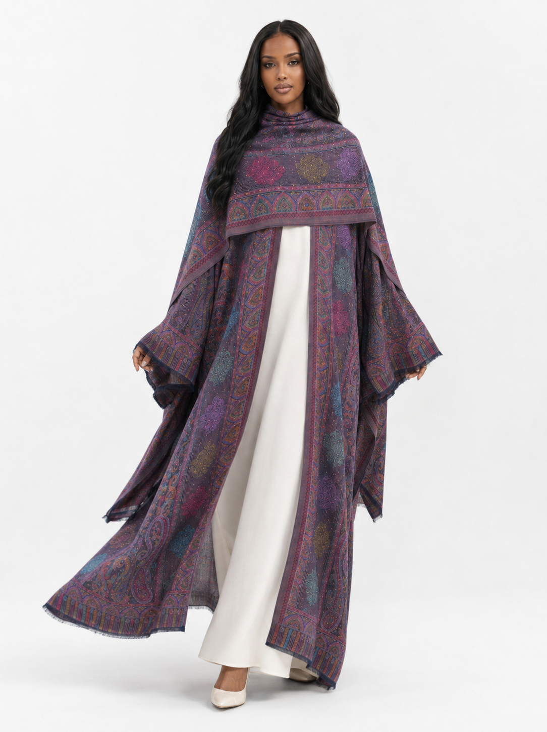 Pashmina Abaya Set