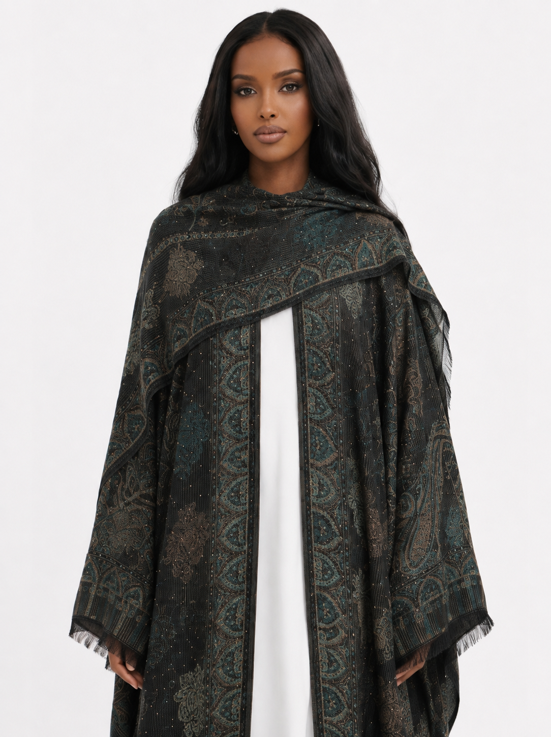 Pashmina Abaya Set