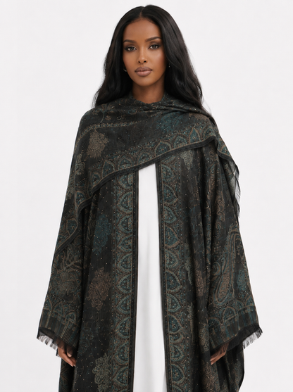 Pashmina Abaya Set
