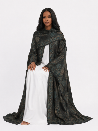 Pashmina Abaya Set