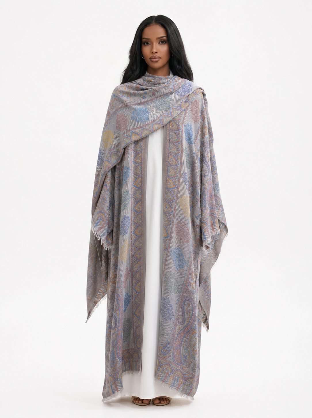 Pashmina Abaya Set