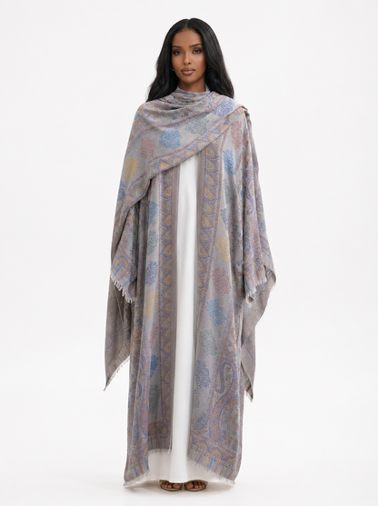 Pashmina Abaya Set