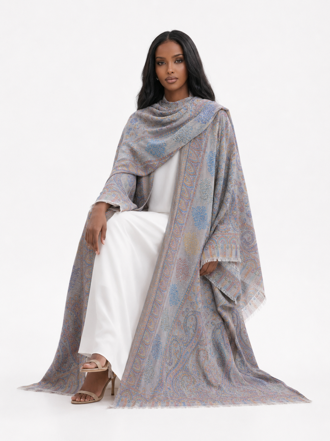 Pashmina Abaya Set